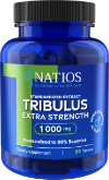 NATIOS Tribulus Extract, 90 saponins, 1000 mg, Extra Strength, 90 tablet
